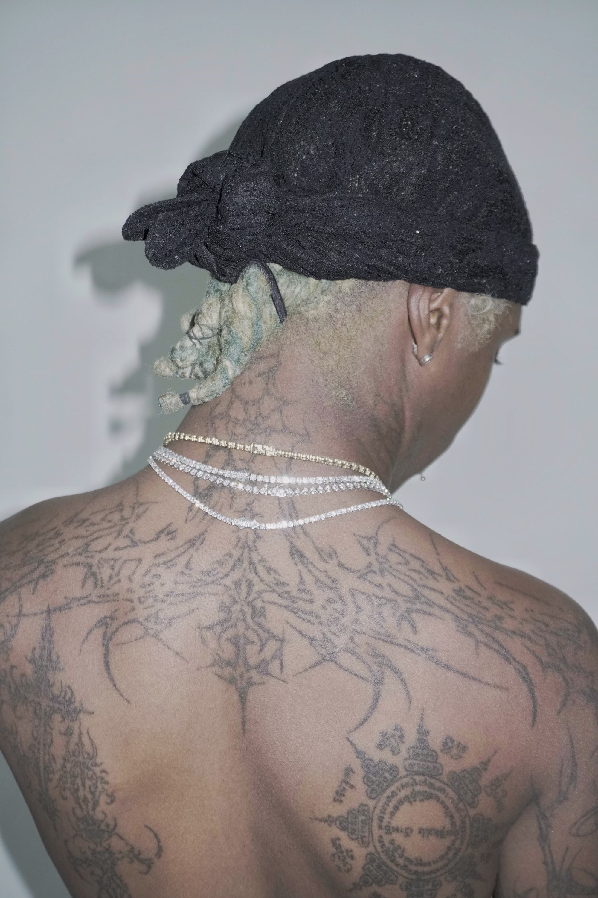 Black Lace Durag