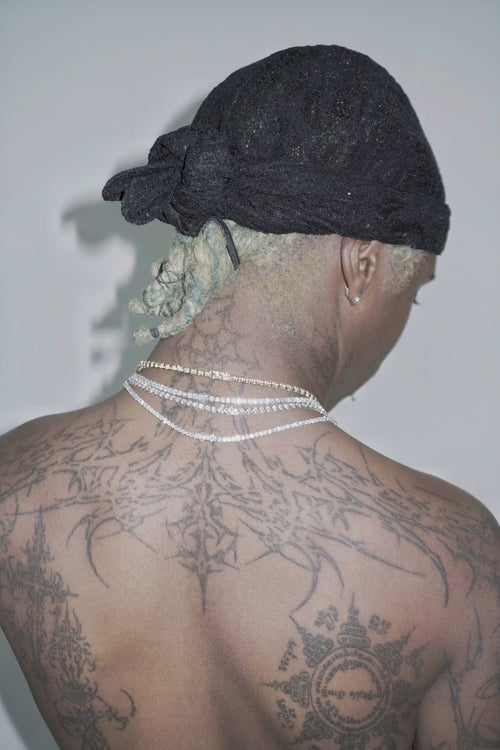 Black Lace Durag