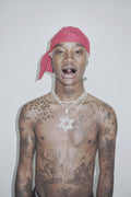 Red Lace Durag
