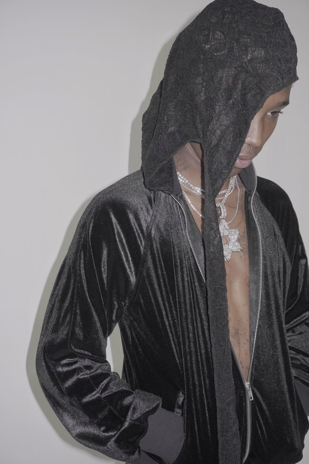 Black Lace Durag
